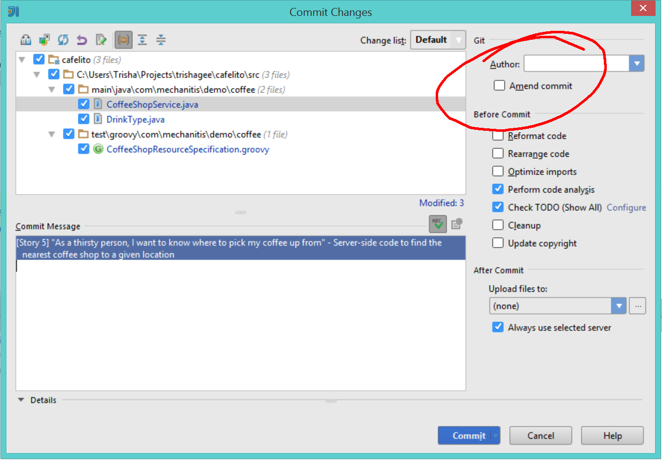Amend Commit Amend Commit